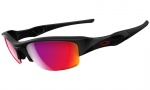 Oakley Flak Jacket / Polarized Sunglasses - (26-202) Polished White / Black Iridium Polarized 