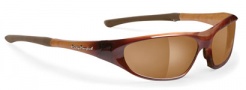 Rudy Project Apache Sx Sunglasses - Ivory Frame / Action Brown + Orange Lenses