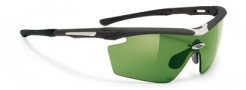 Rudy Project Genetyk Sunglasses - Golf Matte Black Frame / Golf 100+Racing Red Lenses