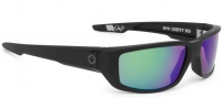 Spy Optic Dirty Mo Sunglasses Sunglasses - Matte Black / Bronze Polarized with Green Spectra