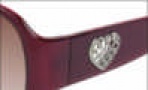 Coach S2027 Sunglasses Sunglasses - Burgundy 600