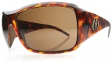 Electric Crossover Sunglasses Sunglasses - Tortoise Shell / Bronze Poly Polarized Level I