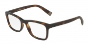 Dolce & Gabbana DG5019 Eyeglasses Eyeglasses - 3028 Matte Dark Havana