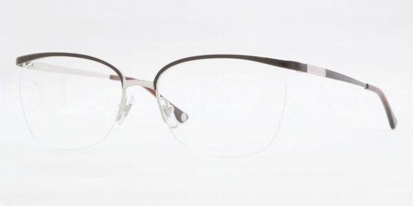 Versace semi rimless outlet eyeglasses