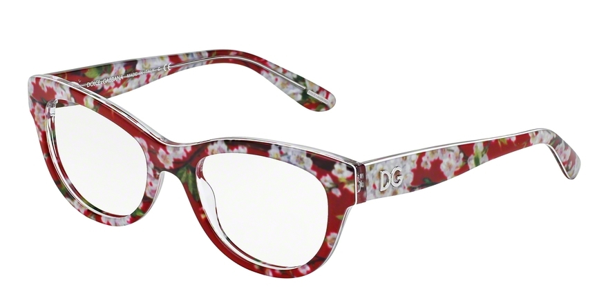 Dolce & Gabbana Fleur Purple Eyeglasses, ®